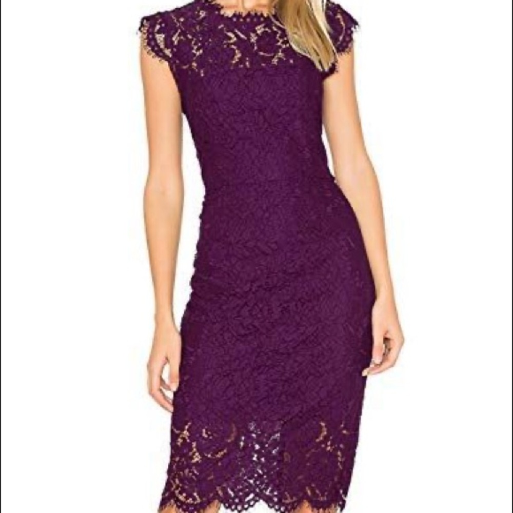 Beautiful Plum cocktail dress
